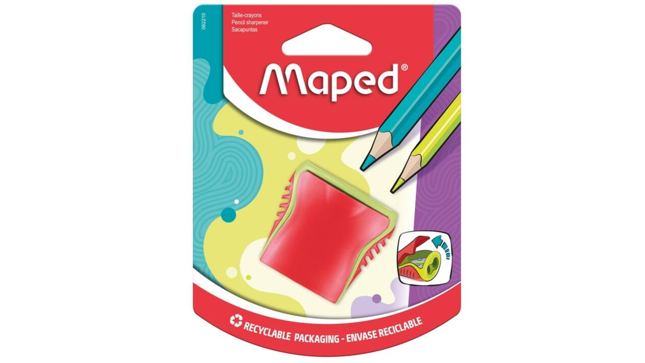 Puntenslijper Maped Boogy 2gaats assorti