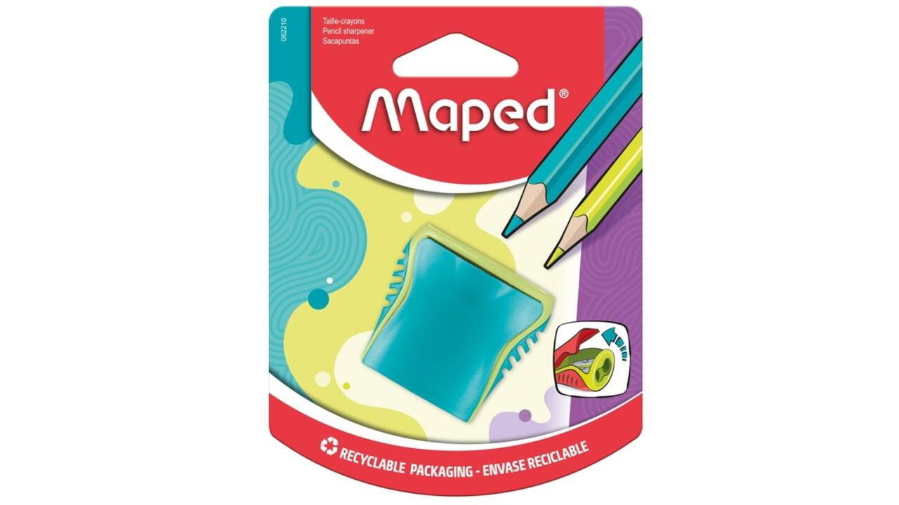 Puntenslijper Maped Boogy 2gaats assorti
