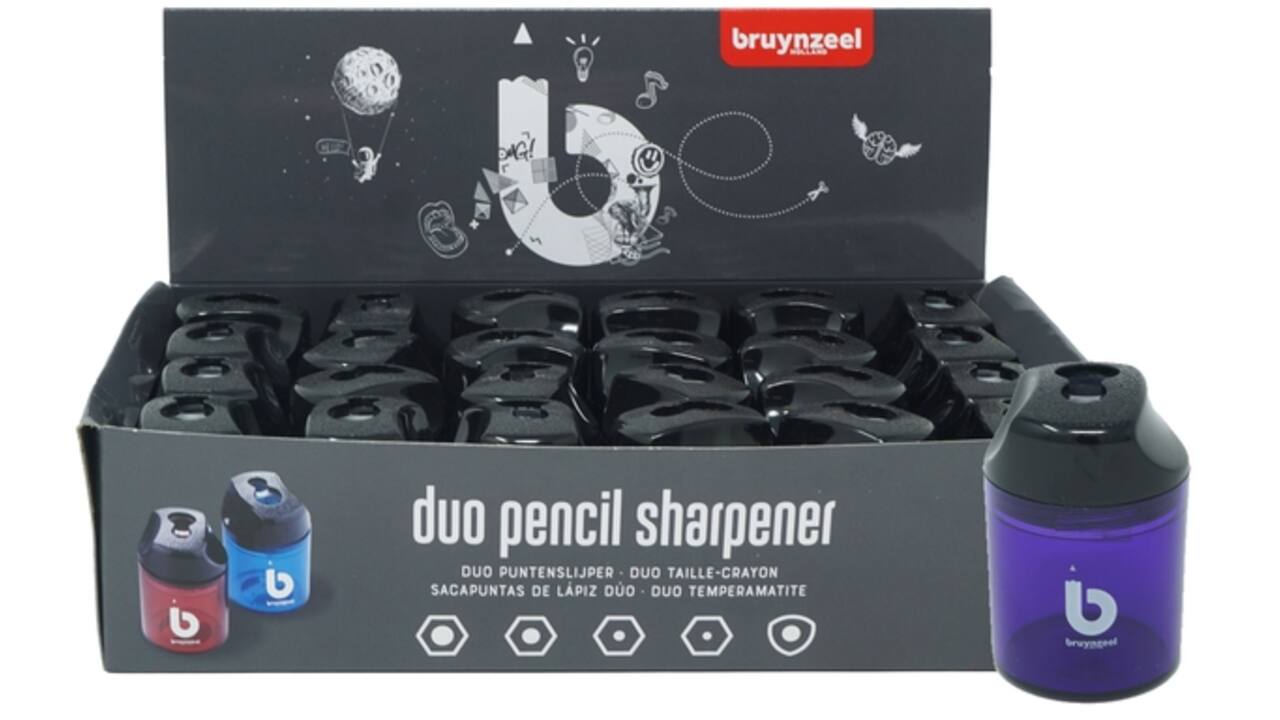 Puntenslijper Bruynzeel Teens tonmodel duo