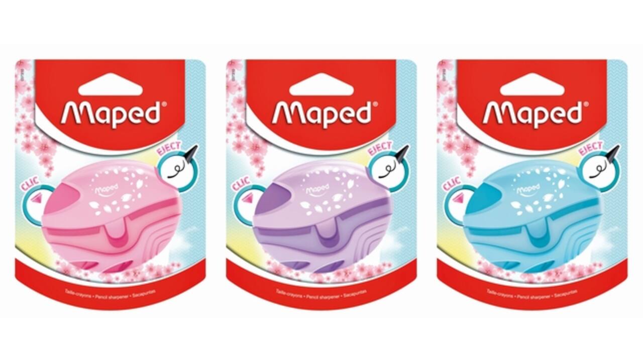 Puntenslijper Maped Galactic pastel assorti