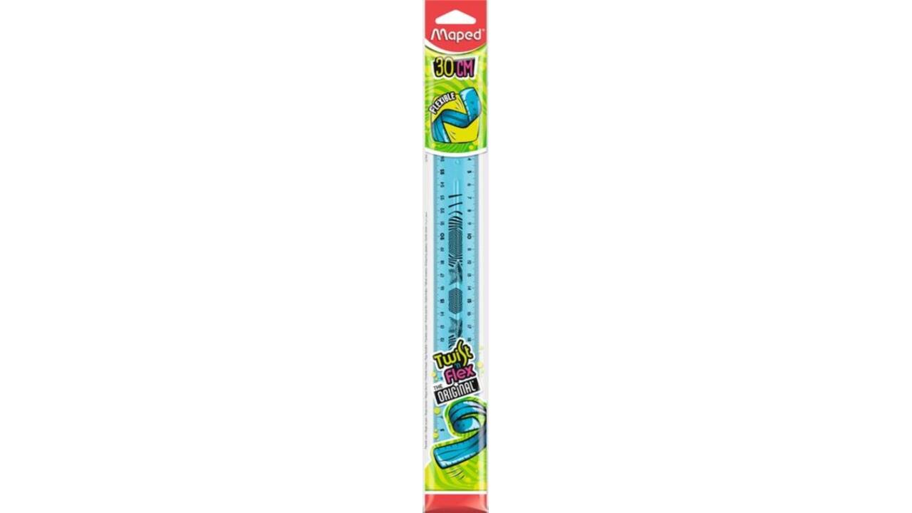 Liniaal Maped Twist 'n Flex 30cm assorti