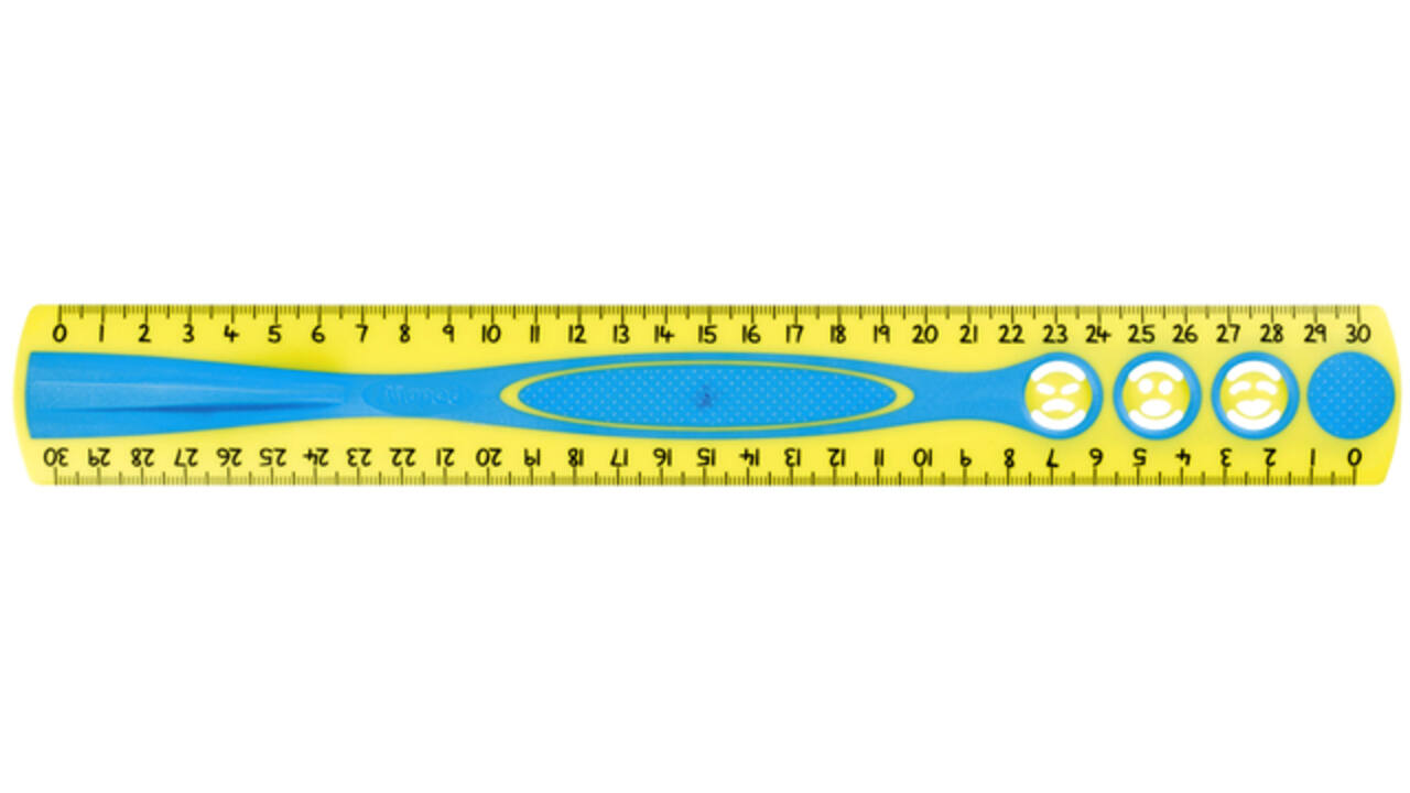 Liniaal Maped Kidy'grip 30cm assorti