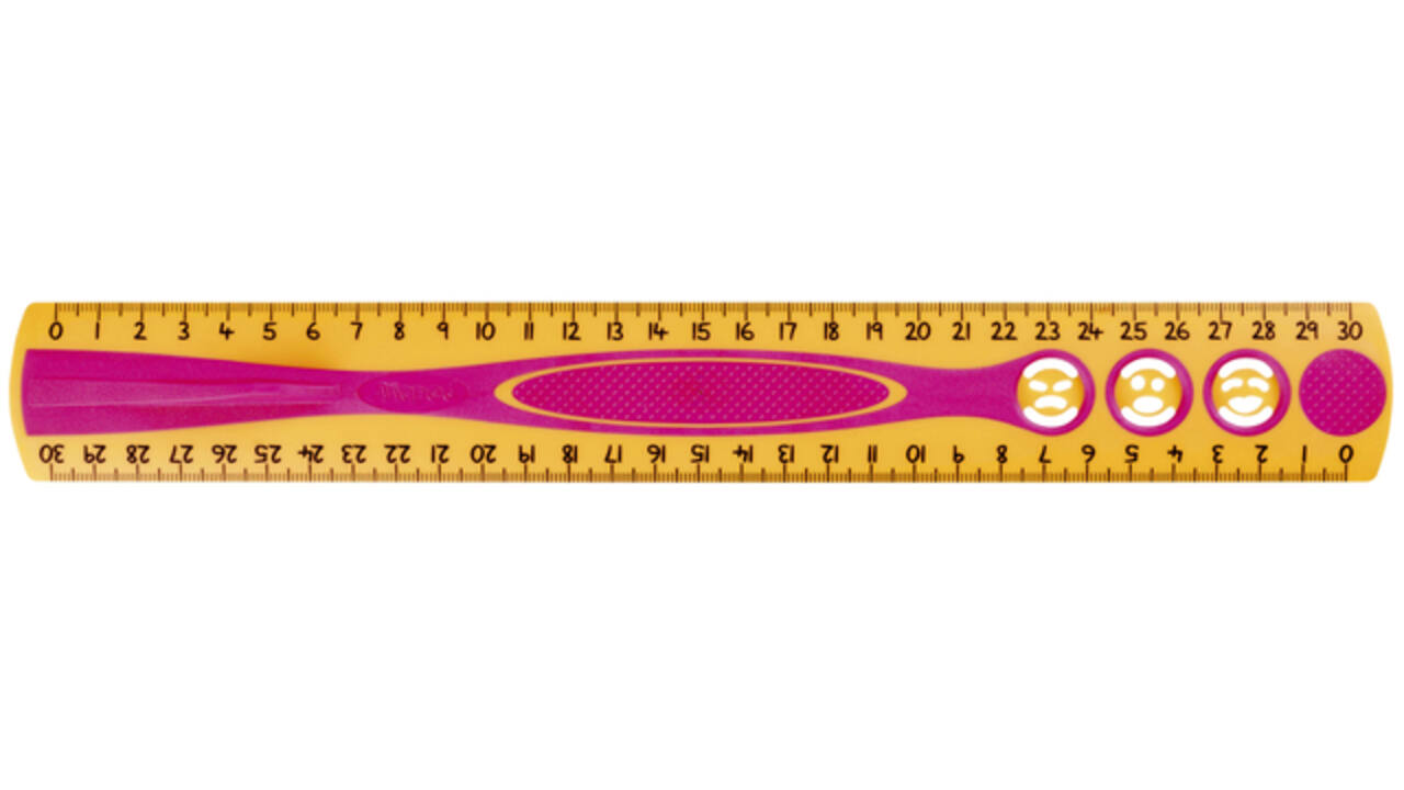 Liniaal Maped Kidy'grip 30cm assorti