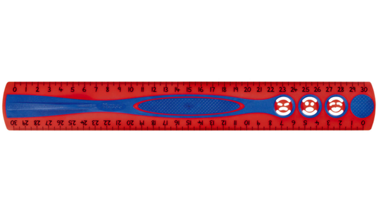 Liniaal Maped Kidy'grip 30cm assorti
