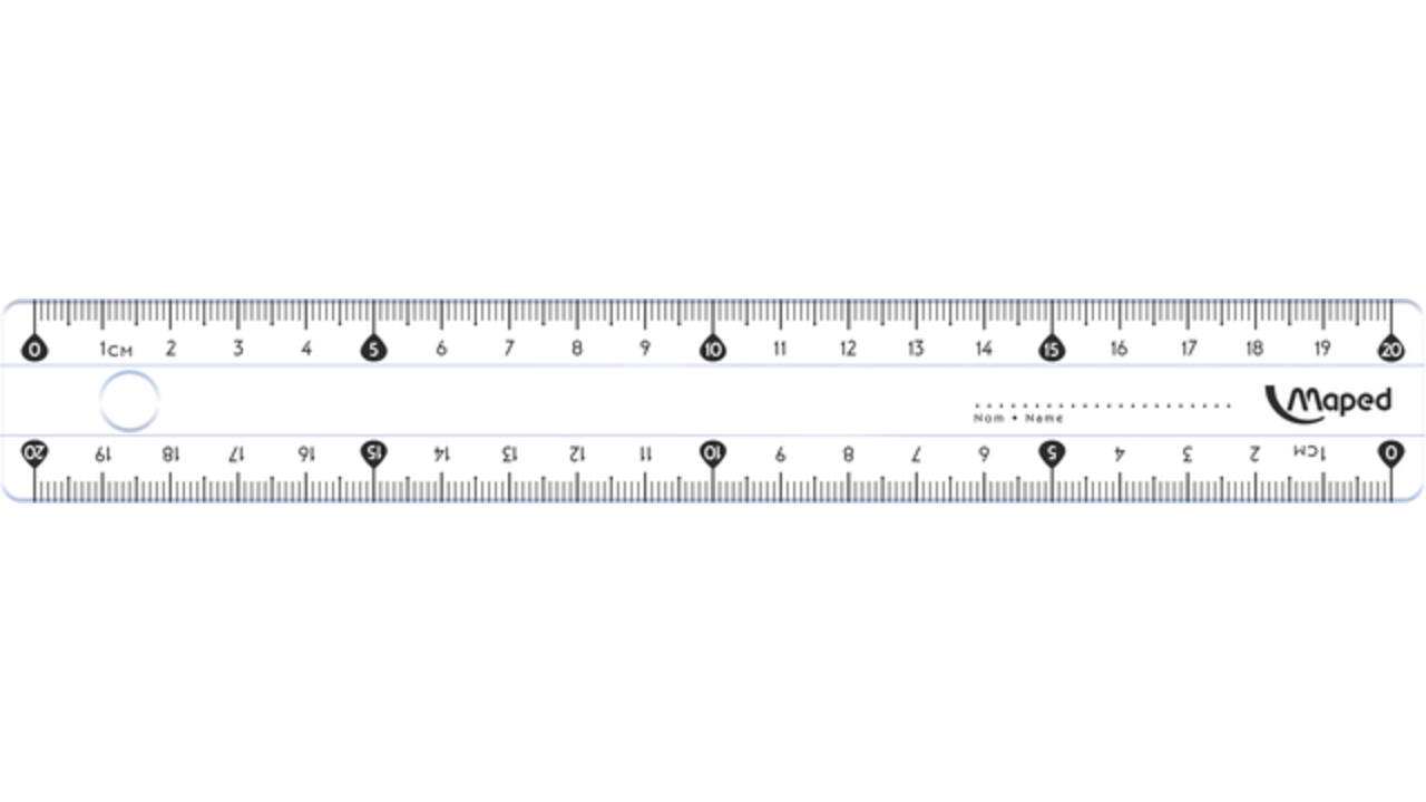 Liniaal Maped Classic 20cm