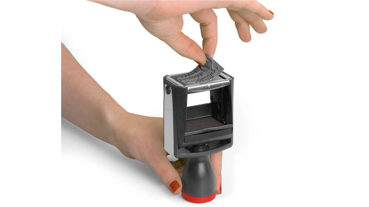 Tekststempel Colop 2800 personaliseerbaar 10regels 68x49mm