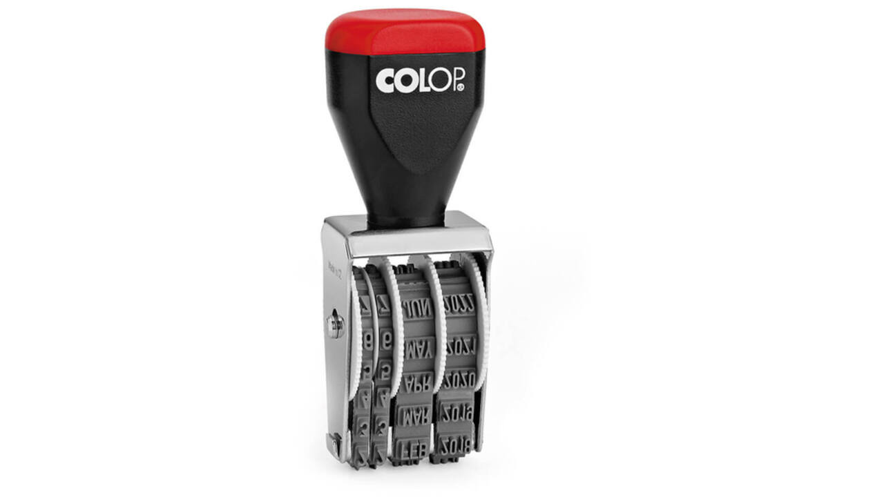 Datumstempel Colop 03000 niet zelfinktend 3mm