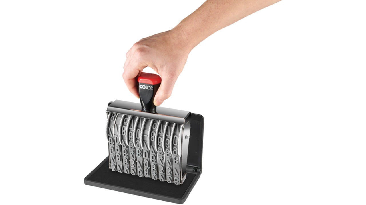 Stempelkussen Colop micro 3 16x9cm zwart