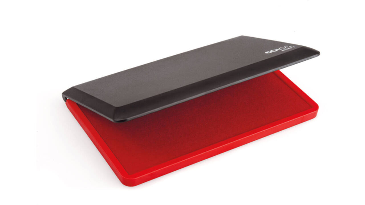 Stempelkussen Colop micro 3 16x9cm rood