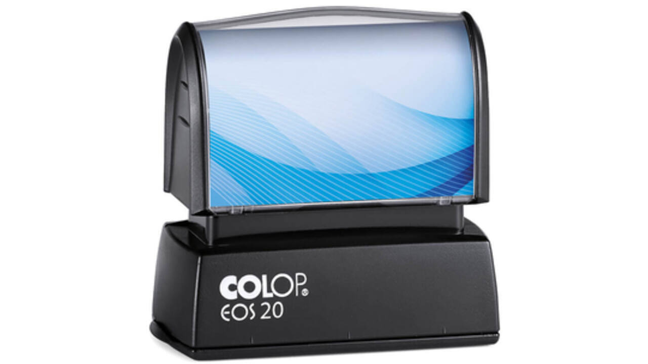 Tekststempel Colop EOS 20 flashtechnologie