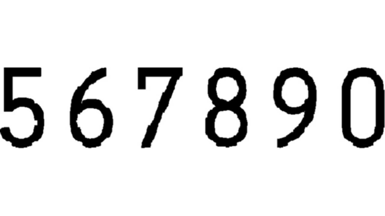 Numeroteur Reiner B2 13043 6 cijfers 5.5mm metaal
