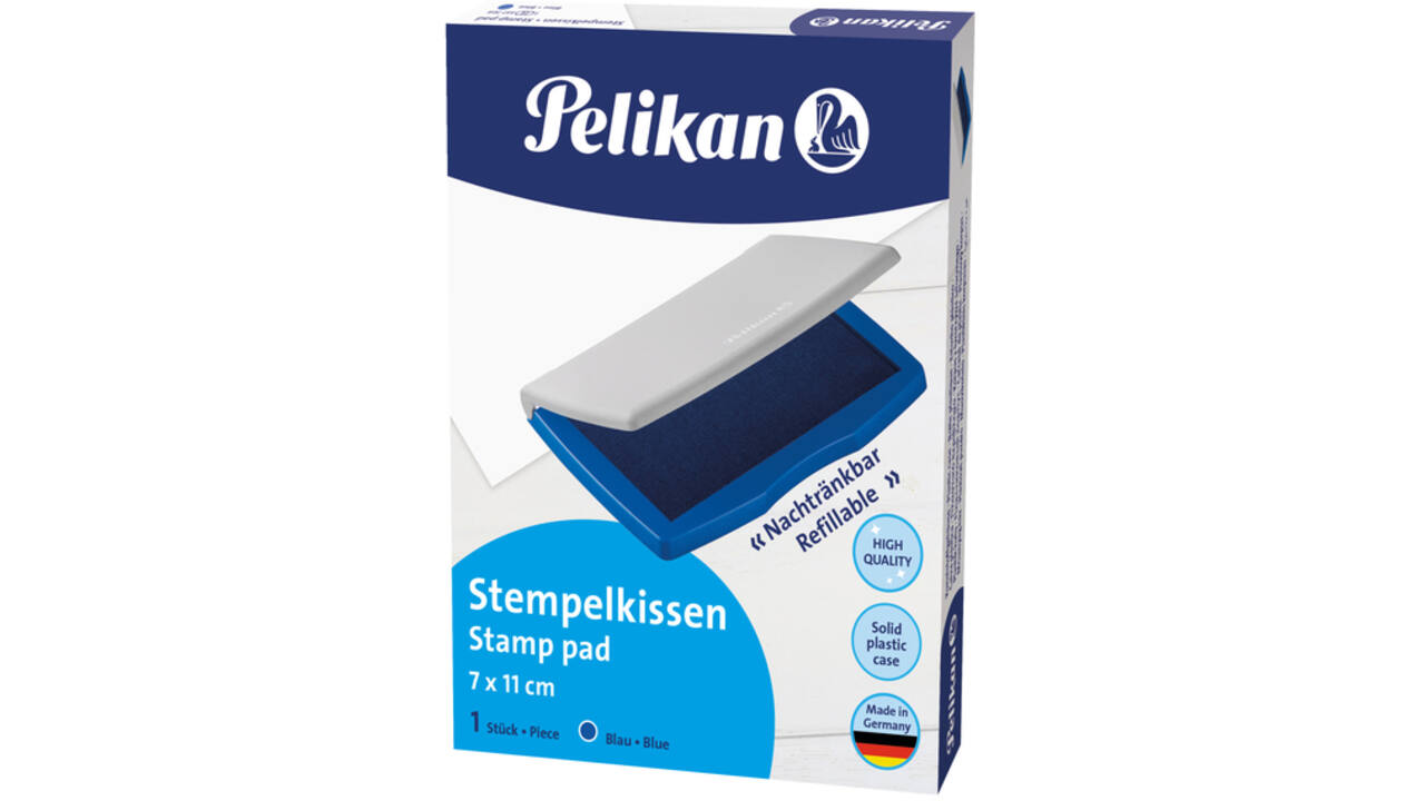 Stempelkussen Pelikan 2E 110x70mm blauw