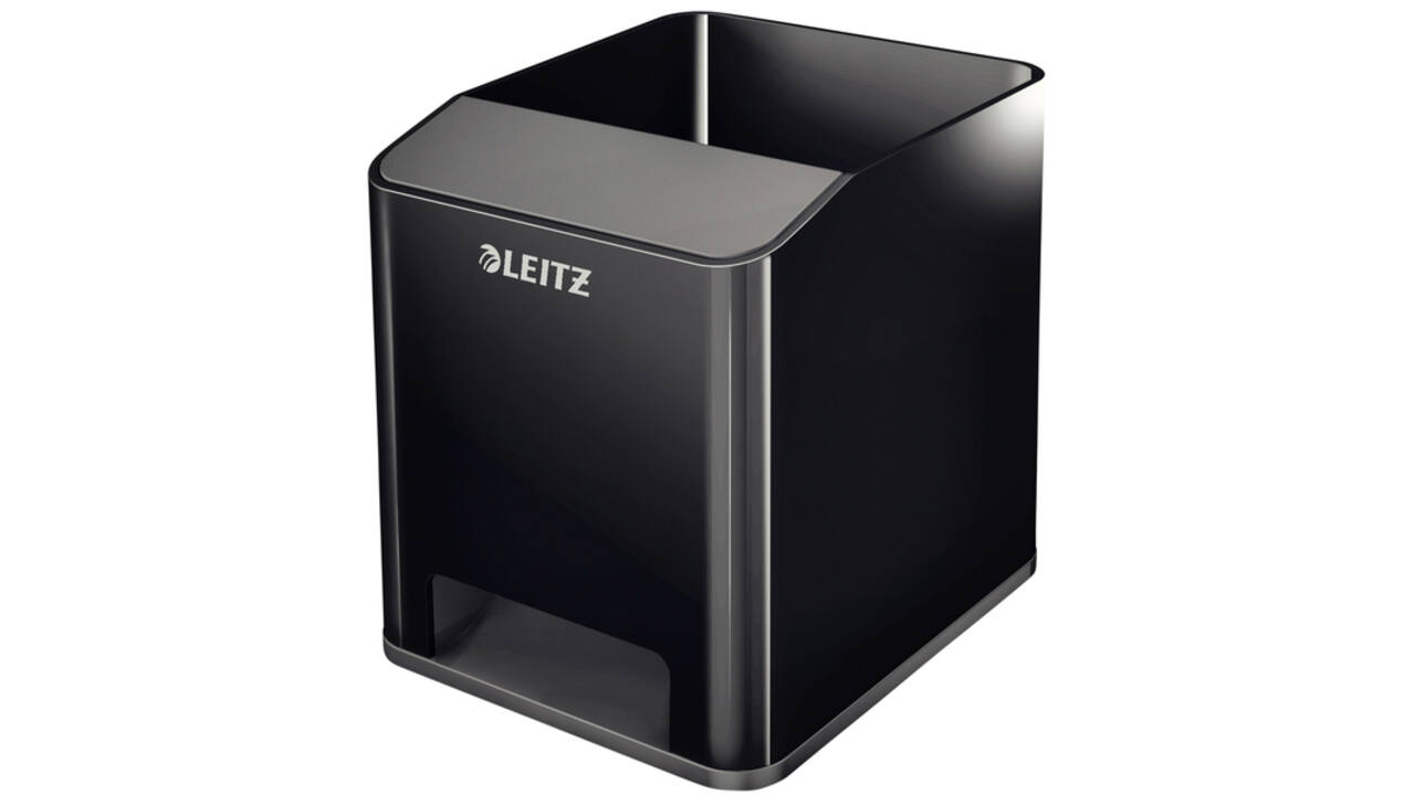 Pennenhouder Leitz Duokleur zwart/grijs