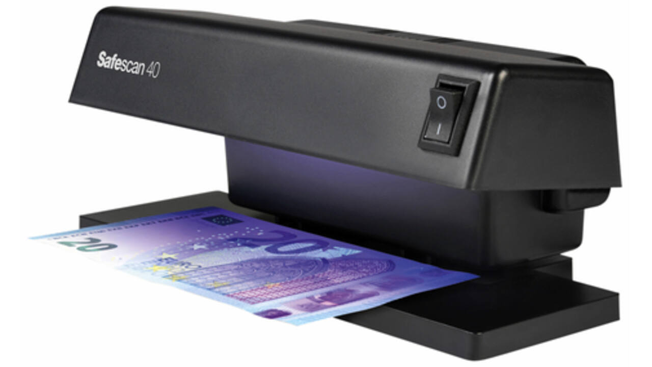 Valsgeld detector Safescan 40 UW zwart