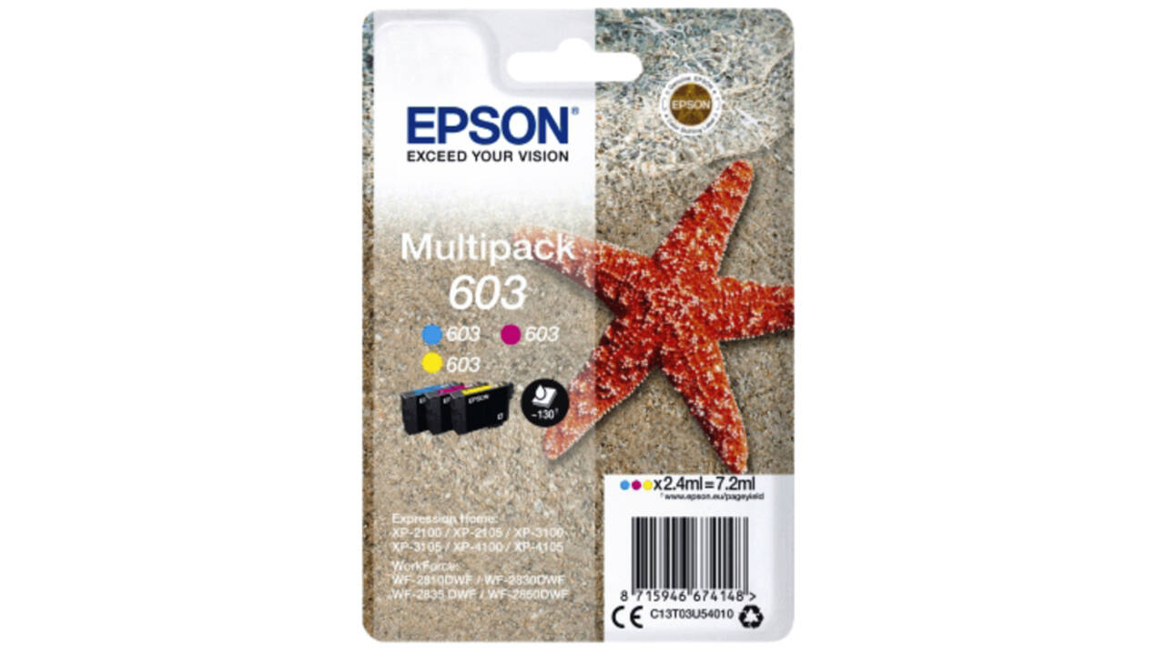 Inktcartridge Epson 603 T03U5 3 kleuren
