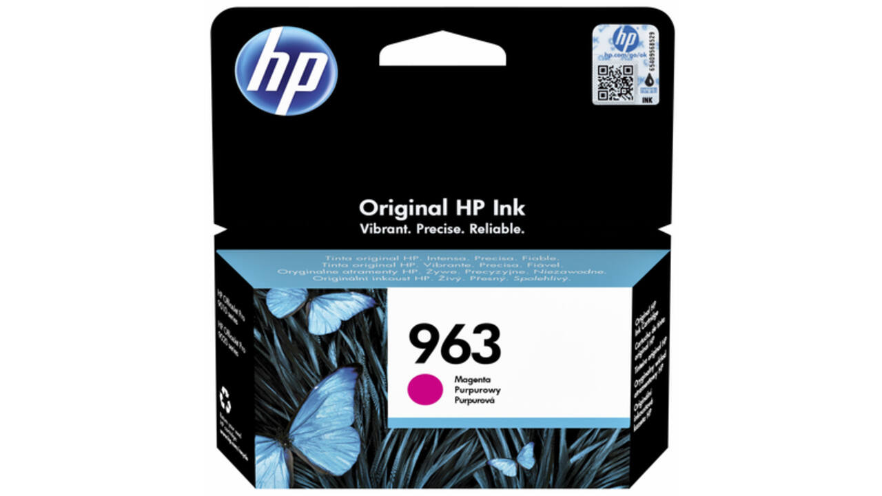 Inktcartridge HP 3JA24AE 963 rood
