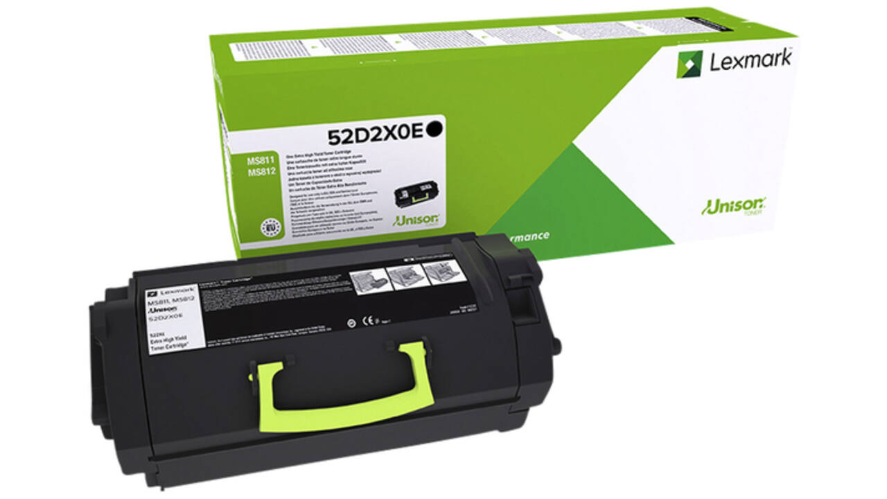 Tonercartridge Lexmark 52D2XOE prebate zwart