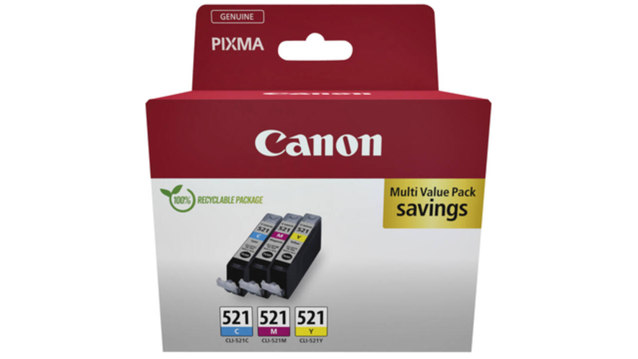 Inktcartridge Canon CLI-521 3 kleuren