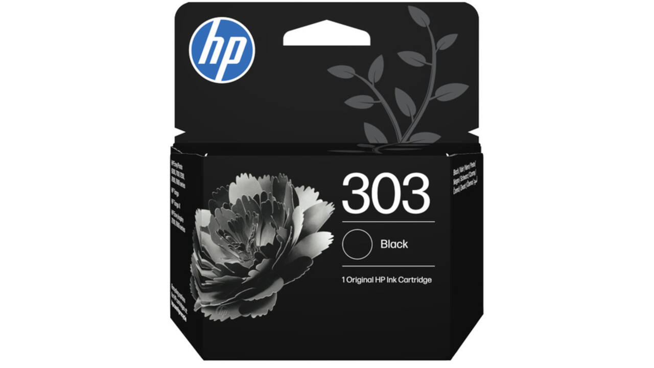 Inktcartridge HP T6N02AE 303 zwart