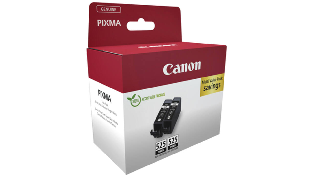 Inktcartridge Canon PGI-525 zwart 2x