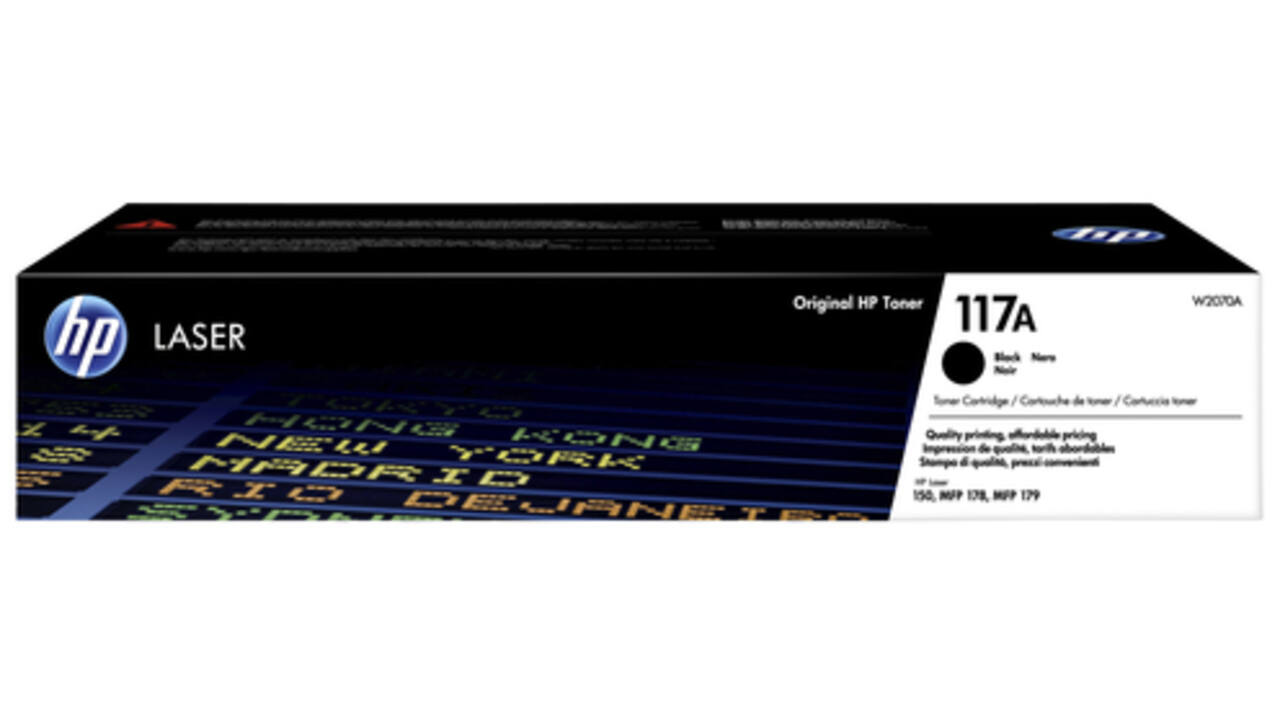 Tonercartridge HP W2070A 117A zwart