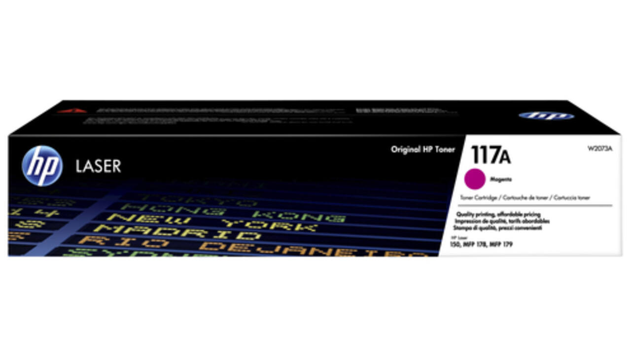 Tonercartridge HP W2073A 117A rood