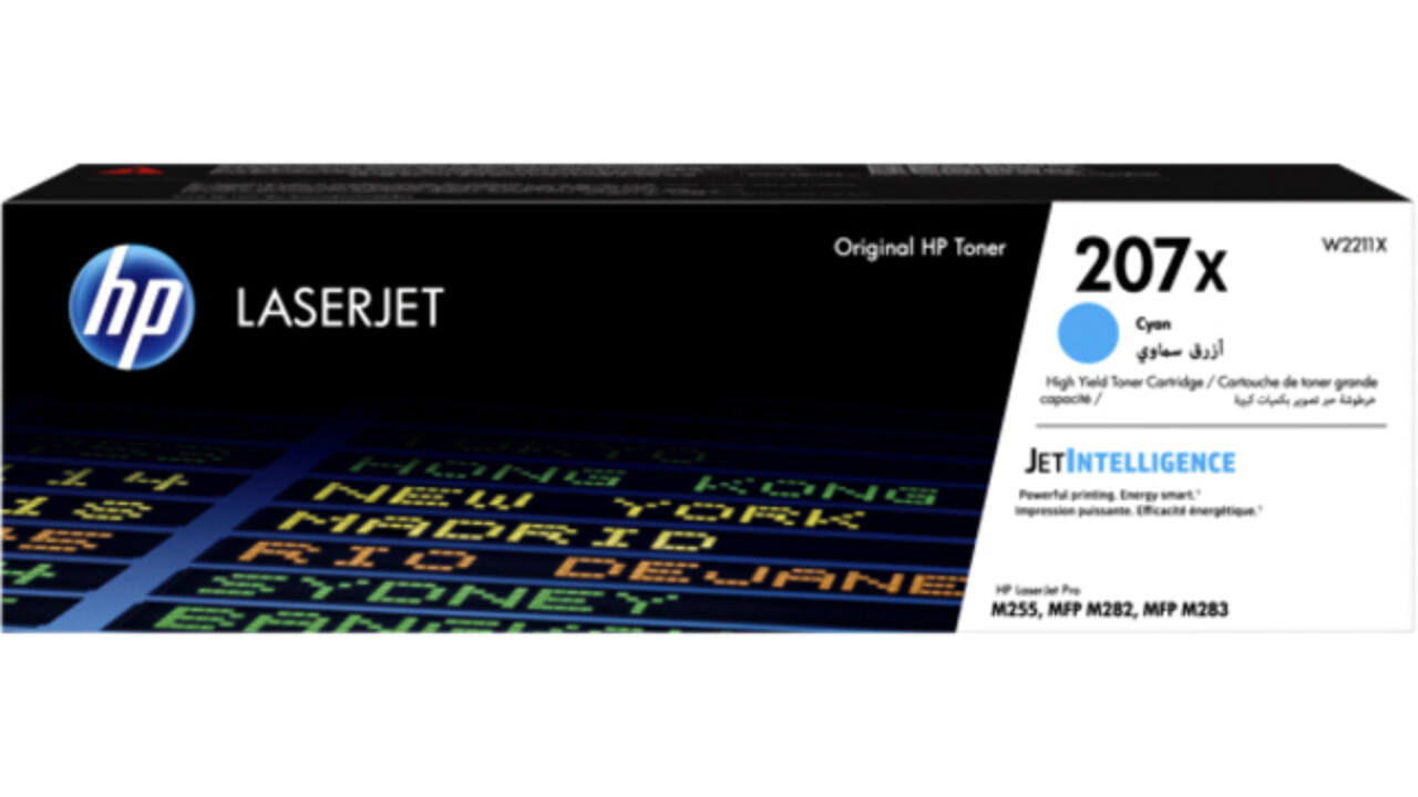 Tonercartridge HP W2211X 207X blauw