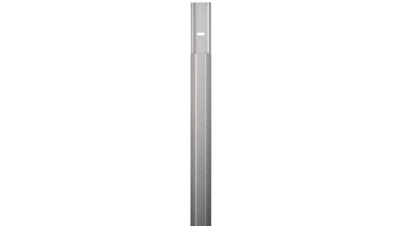 Kabelkanaal Hama hoekig 110/3,3/1,7 cm aluminium zilver