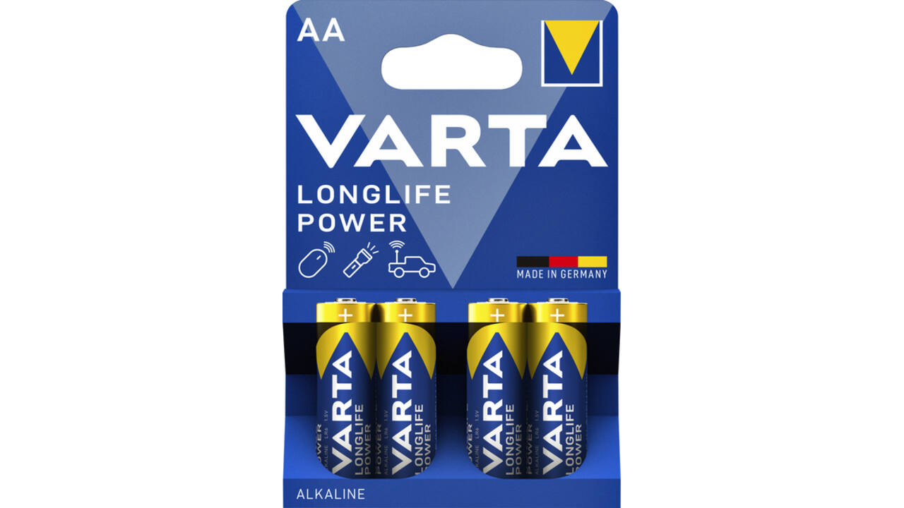 Batterij Varta Longlife Power 4xAA