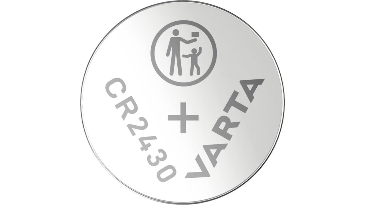 Batterij Varta knoopcel CR2430 lithium blister à 1stuk