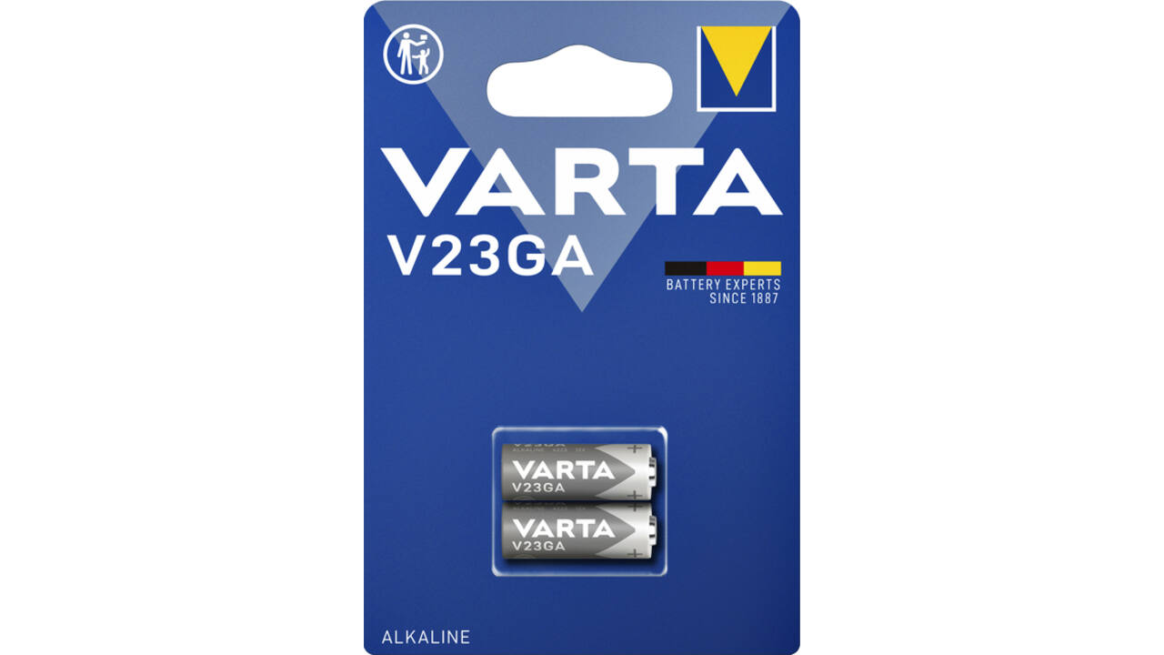 Batterij Varta V23GA alkaline blister à 2stuk