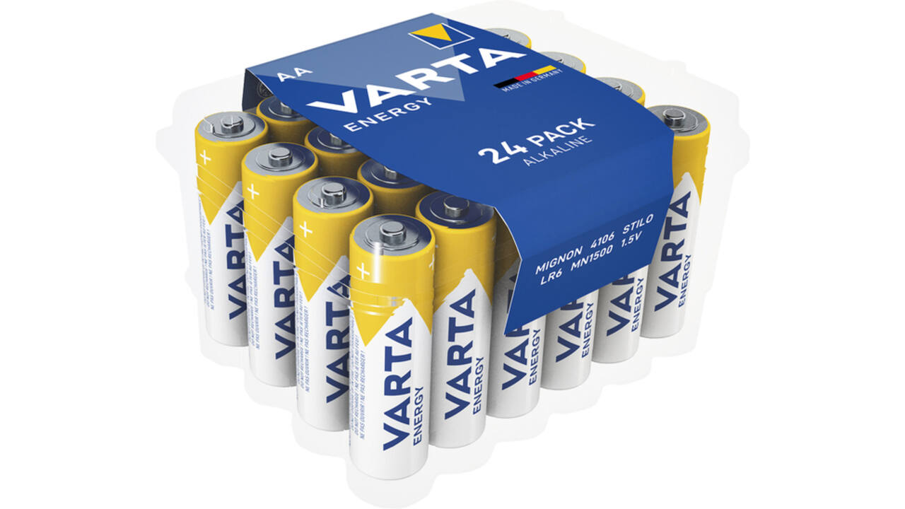 Batterij Varta Energy 24xAA voordeelbox