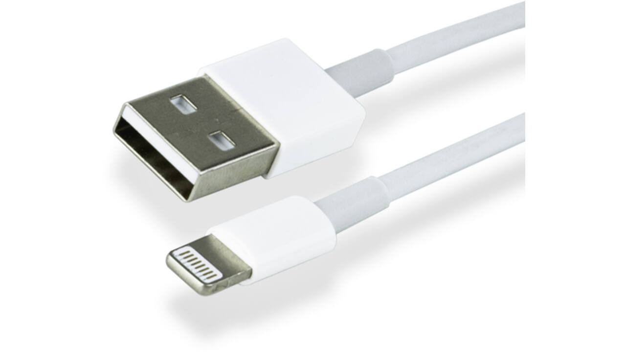 Kabel Green Mouse USB Lightning-A 1 meter wit