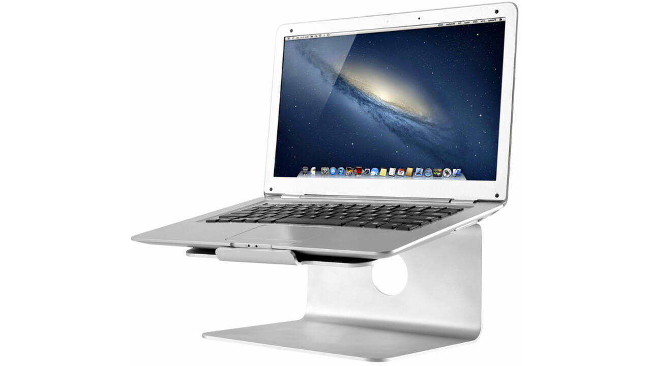 Laptopstandaard Neomounts NSLS050 zilver
