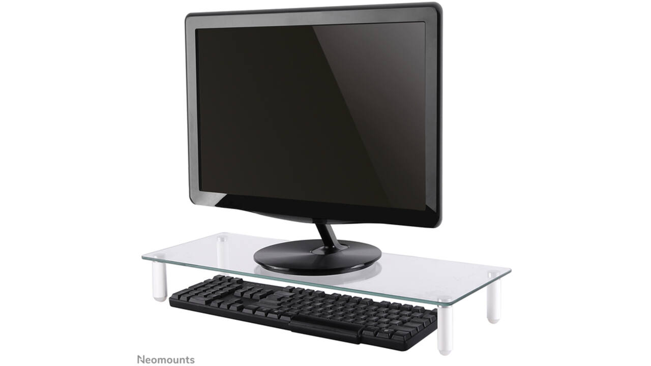 Monitorstandaard Neomounts Monitor10 transparant
