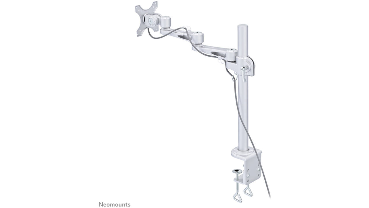 Monitorarm Neomounts D935 10-30" met klem zilvergrijs