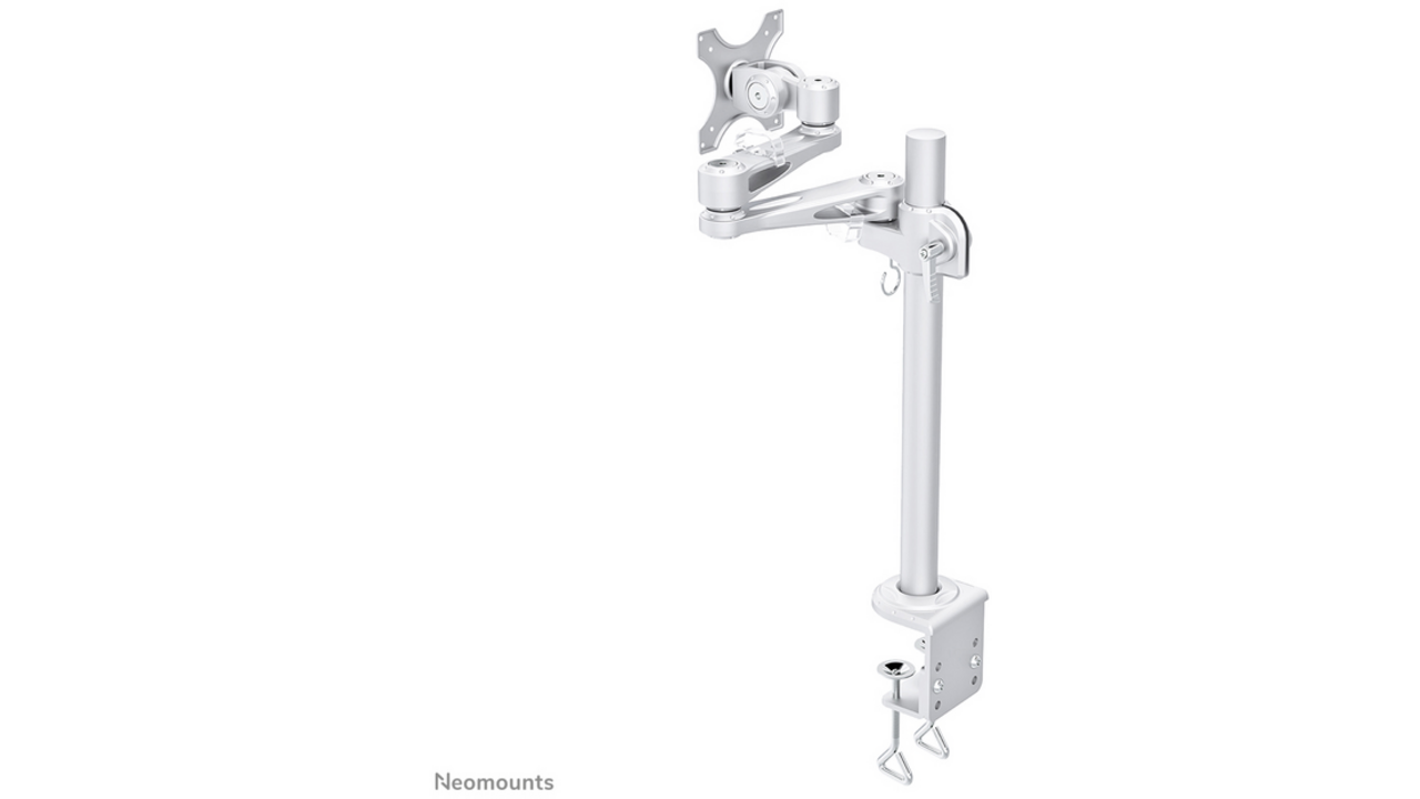 Monitorarm Neomounts D935 10-30" met klem zilvergrijs