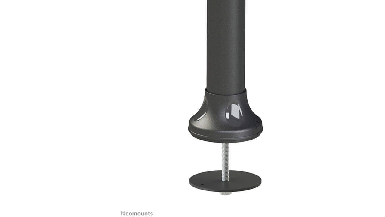 Monitorarm Neomounts D700DD 2x19-30" op voet zwart