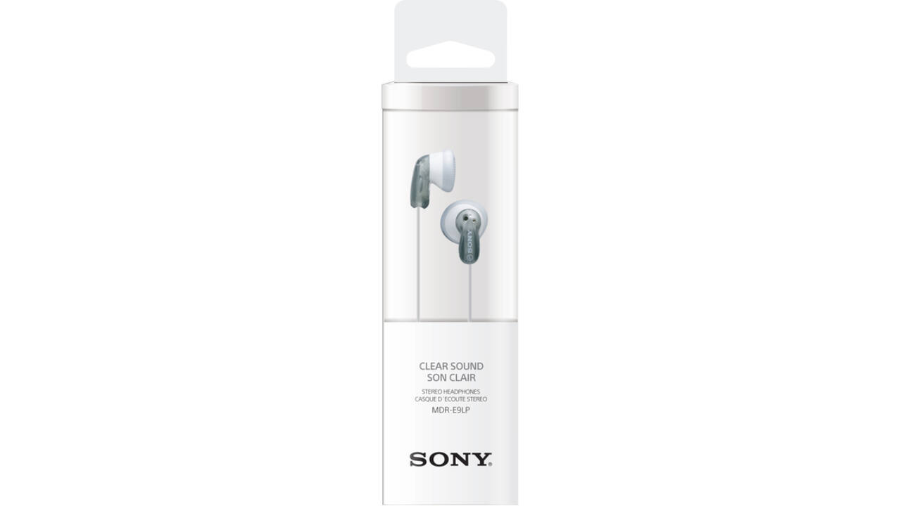 Oortelefoon Sony E9LP basic grijs
