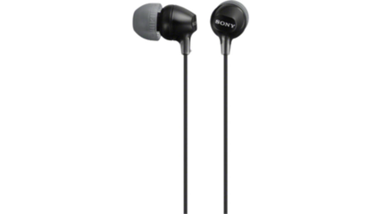 Oortelefoon Sony EX15AP basic zwart