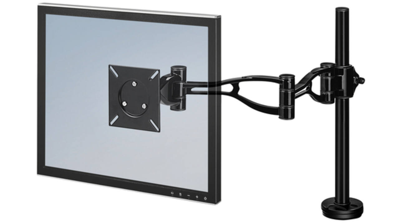 Monitorarm Fellowes Vista enkel zwart