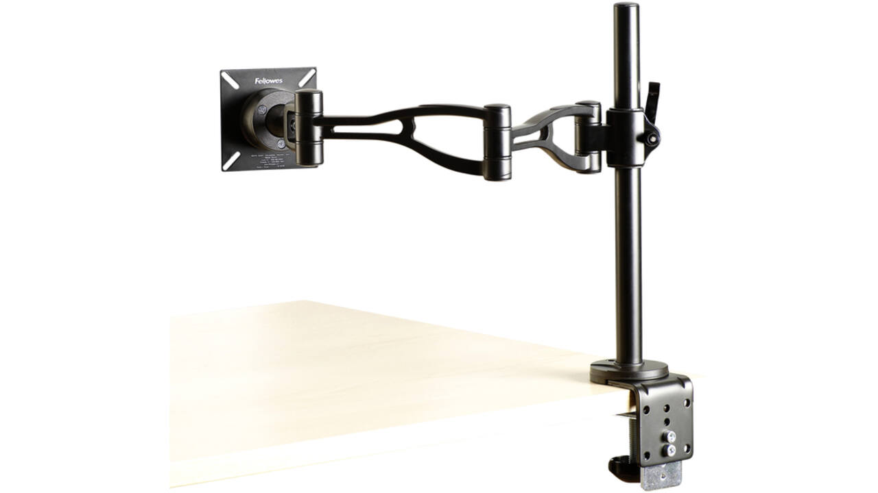 Monitorarm Fellowes Vista enkel zwart