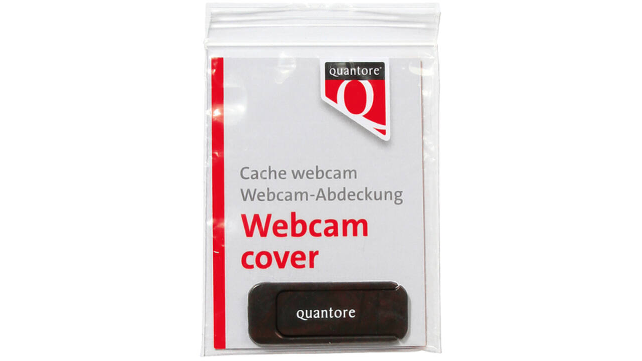 Webcamcover Quantore zwart