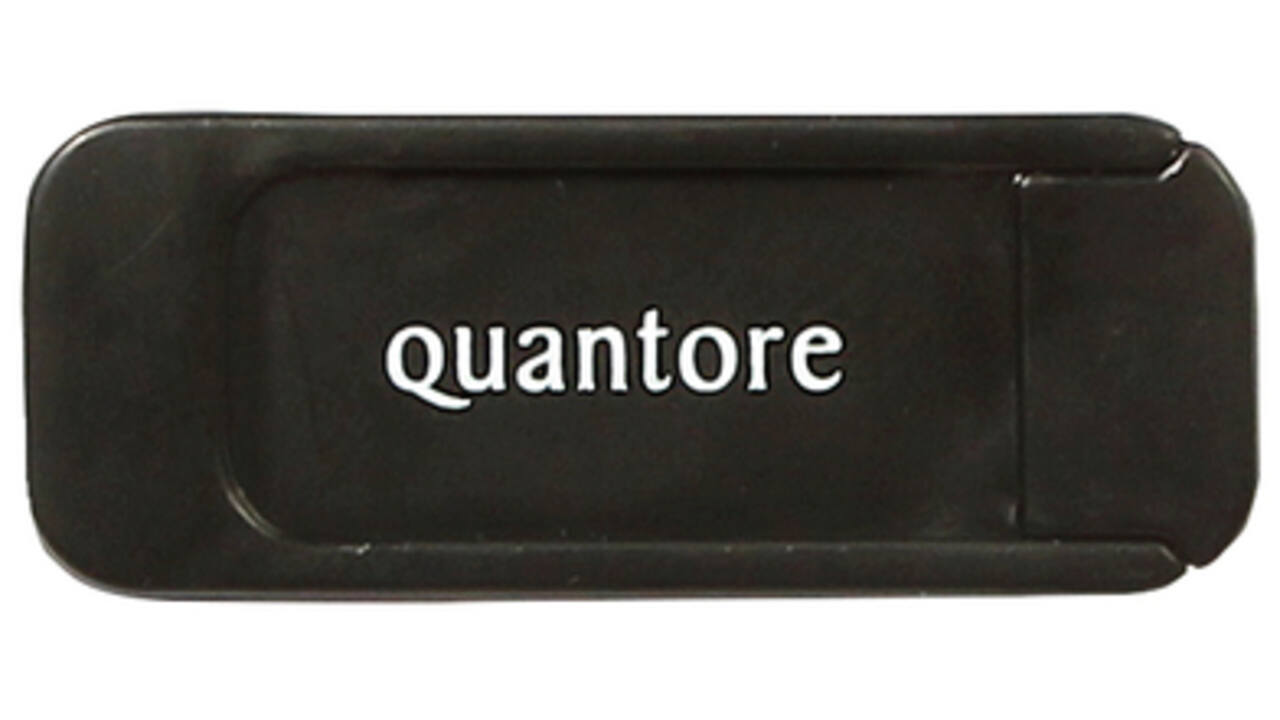 Webcamcover Quantore zwart