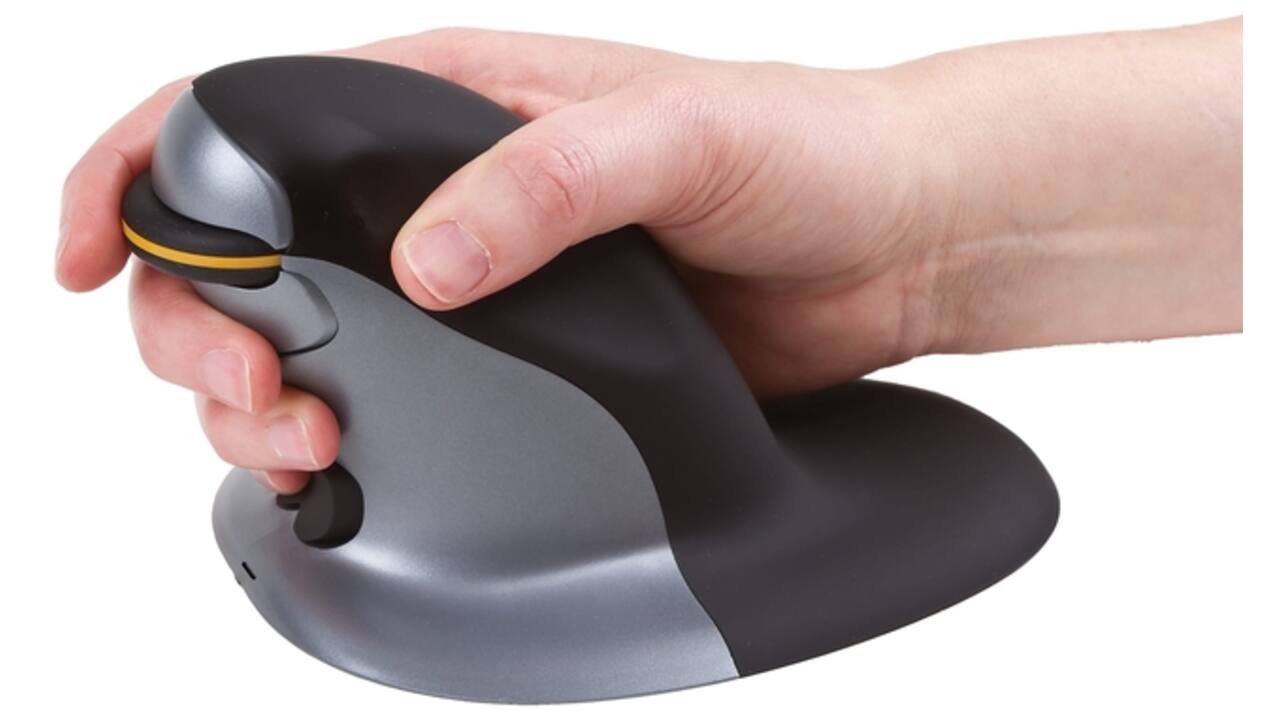 Ergonomische Muis Fellowes Penguin draadloos medium