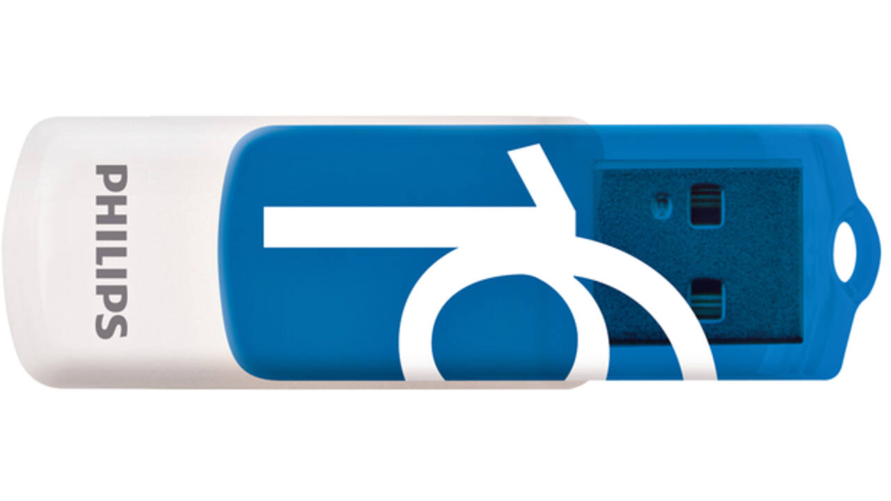USB-stick 2.0 Philips Vivid Edition Ocean Blue 16GB