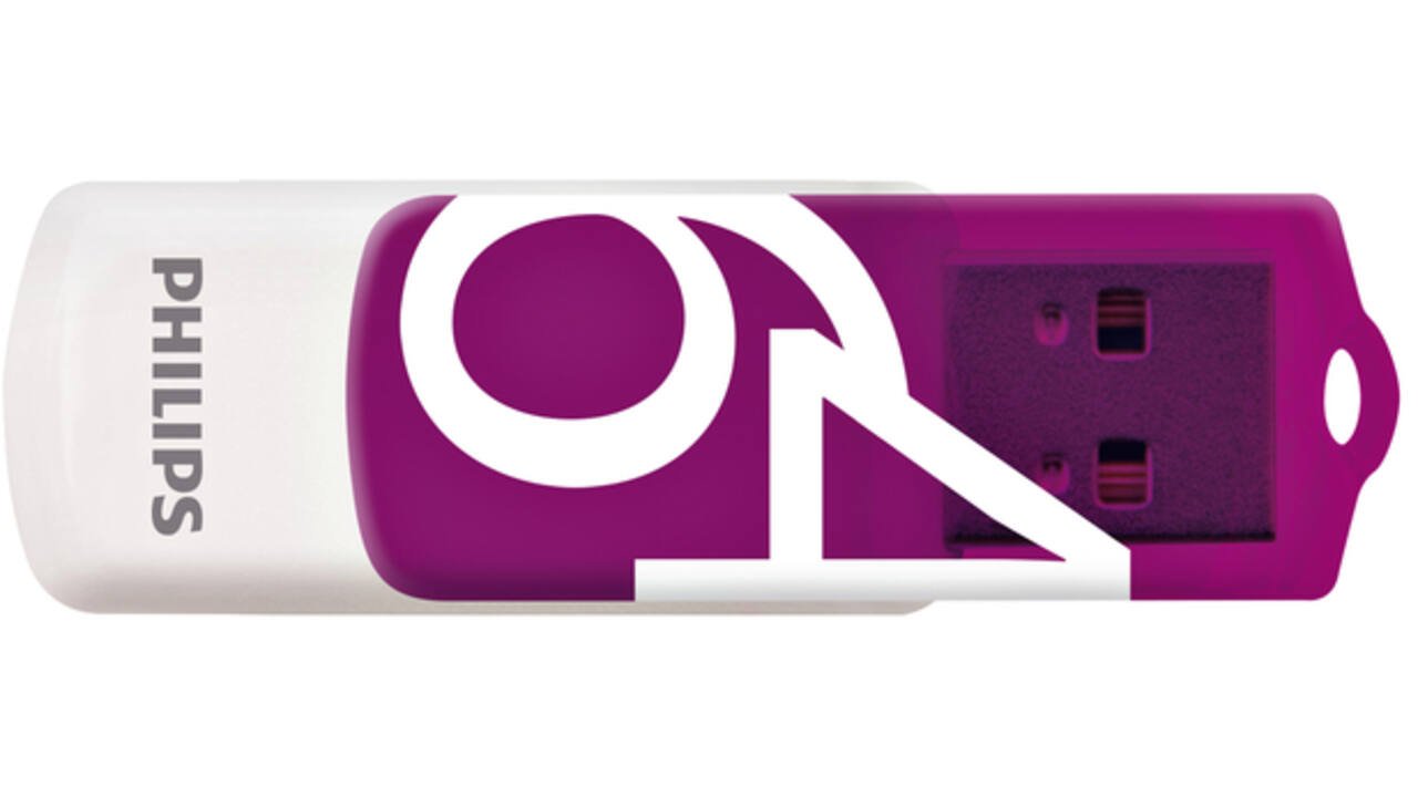 USB-stick 2.0 Philips vivid edition magic purple 64GB