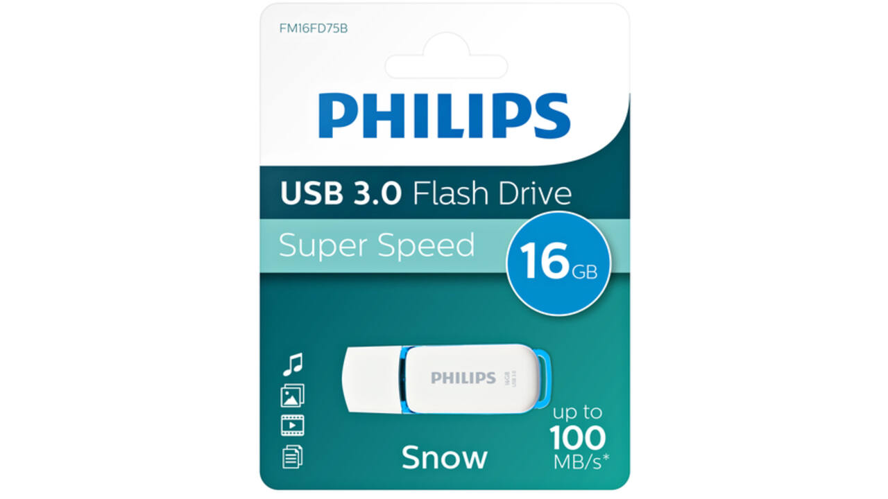 USB-stick 3.0 Philips Snow Edition Ocean Blue 16GB