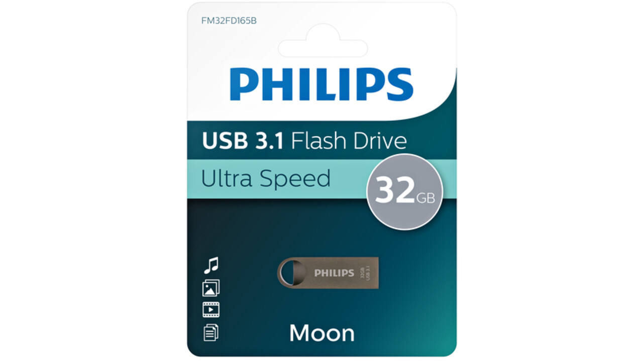 USB-stick 3.1 Philips Moon Space Grey 32GB