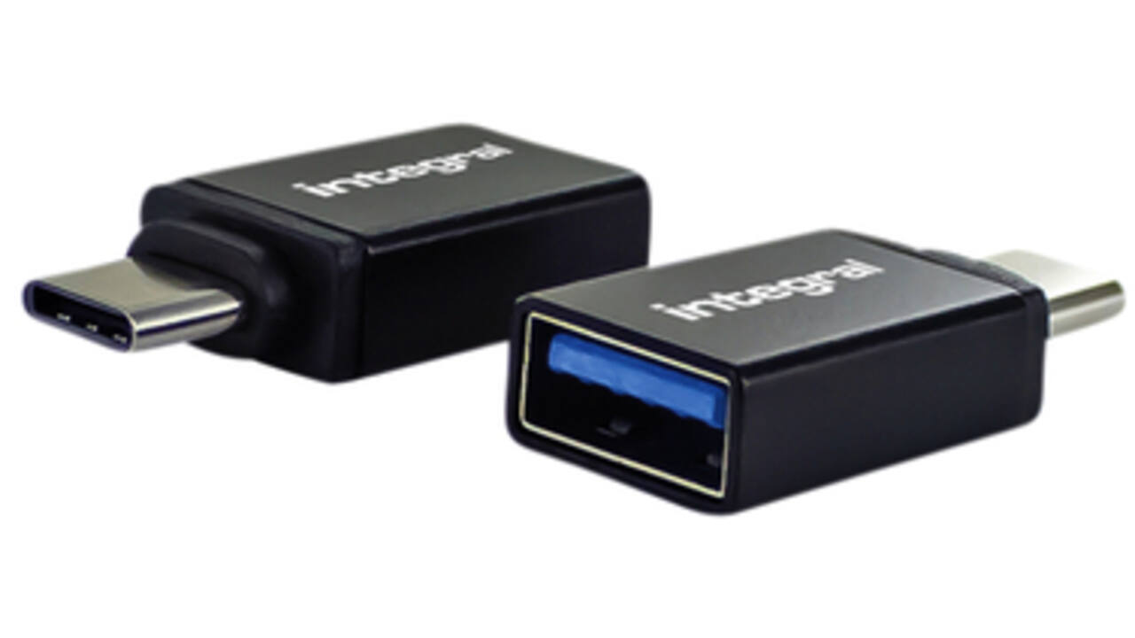 Adapter Integral 3.1 USB-A naar USB-C